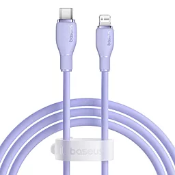 Кабель USB PD Baseus Pudding Series 20W 3A 1.2M USB Type-C - Lightning Cable Purple