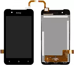 Дисплей HTC Desire 210 (d210h) с тачскрином, Black