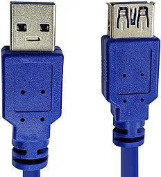 Шлейф (Кабель) PrologiX USB 3.0 AM - AF 1.8M Blue (PR-USB-P-11-30-18m)