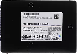 SSD Накопитель Samsung PM983 Enterprise 960 GB U.2 (MZQLB960HAJR) OEM - миниатюра 2