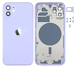 Корпус для Apple iPhone 12 full kit Original - знятий з телефону Purple