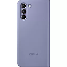Чехол Samsung Clear View Cover G991 Galaxy S21 Violet (EF-ZG991CVEGRU) - миниатюра 2