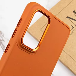 Чехол Epik TPU Bonbon Metal Style для Samsung Galaxy A33 5G Оранжевый / Papaya - миниатюра 5
