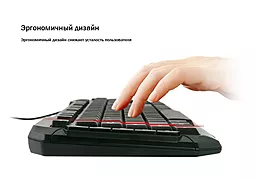 Клавіатура Zalman (ZM-K200M) Black - мініатюра 3
