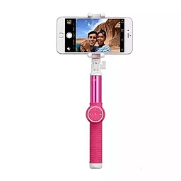 Монопод для селфі Momax Selfie Hero 100cm Pink (KMS7P) - мініатюра 2