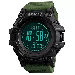 Часы наручные SKMEI 1356AG Compass Army Green - миниатюра 2