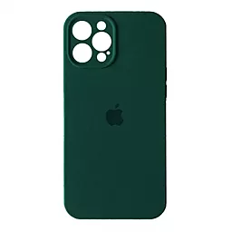 Чехол Silicone Case Full Camera для Apple IPhone 14 Pro Forest green