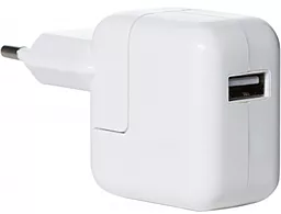 Сетевое зарядное устройство Apple iPhone/iPad 10W Charger HQ Copy white - миниатюра 5