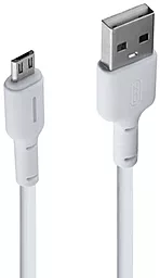 Кабель USB XO NB112 Fast micro USB Cable White