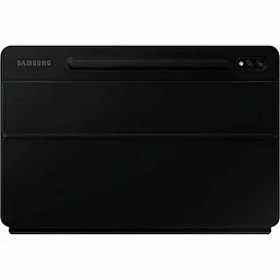 Чехол для планшета Samsung Book Cover Keyboard Galaxy Tab S7 (T870) Black (EF-DT870BBRGRU) - миниатюра 2
