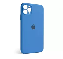 Чехол Silicone Case Full Camera для Apple iPhone 11 Pro Max Royal Blue