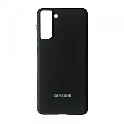 Чехол Epik Silicone Case Full для Samsung Galaxy S21 Plus Black