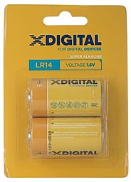 Батарейки X-digital Energy C/LR14 BL 2шт 1.5 V