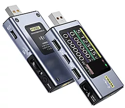Професійний USB тестер FNIRSI FNB58 з Bluetooth