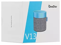 Колонки акустические OneDer V13 Blue - миниатюра 4