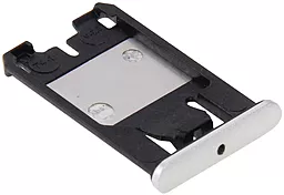 Держатель (лоток) Сим карты Nokia 925 Lumia Silver
