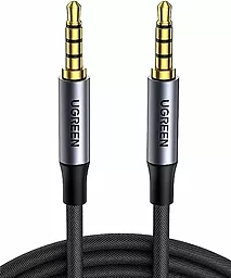 Аудио кабель Ugreen AV150 AUX mini Jack 3.5mm M/M cable 1 м gray (70899) - миниатюра 2