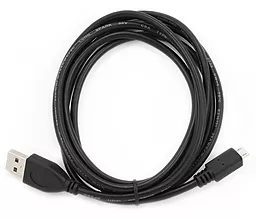 Кабель USB Cablexpert micro USB Cable Black (CCP-mUSB2-AMBM-1M)