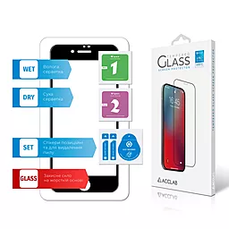 Защитное стекло ACCLAB Full Glue Apple iPhone 7, iPhone 8, iPhone SE 2020 Black (1283126508172) - миниатюра 6