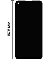 Дисплей Samsung Galaxy A11 A115 Global, Galaxy M11 M115 Global с тачскрином, оригинал, Black - миниатюра 2