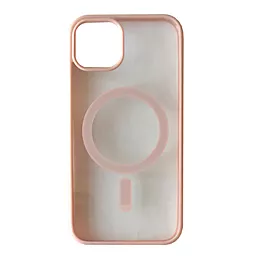 Чехол 1TOUCH Clear Color MagSafe Case Box для Apple iPhone 14 Pink
