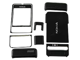 Корпус Nokia 3250 Black - миниатюра 2