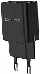 Сетевое зарядное устройство Borofone BA19A Black