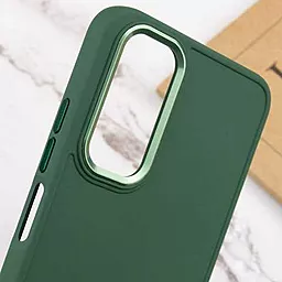 Чехол Epik TPU Bonbon Metal Style для Samsung Galaxy A14 4G/5G Pine green - миниатюра 4