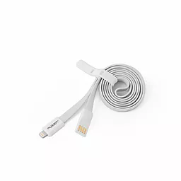 Кабель USB Auzer Lightning USB Cable White (AC-L1) - миниатюра 3