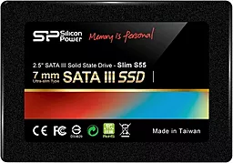 SSD Накопитель Silicon Power Slim S55 240 GB (SP240GBSS3S55S25)