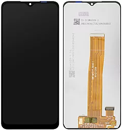 Дисплей Samsung Galaxy A02 A022, Galaxy M02 M022, Galaxy M12 M127 (M127F Rev0.1) з тачскріном, оригінал, Black