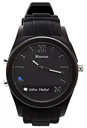 Смарт-часы Martian Notifier Smartwatch Black - миниатюра 2