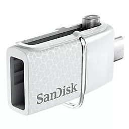Флешка SanDisk 32GB Ultra Dual Drive White OTG USB 3.0 (SDDD2-032G-G46W) - миниатюра 4