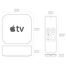 Smart приставка Apple TV 4th generation 32GB (MGY52) - мініатюра 9