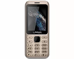 Мобильный телефон Sigma mobile X-Style 33 Steel Gold