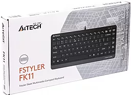 Клавиатура A4Tech FK11 USB Grey - миниатюра 4