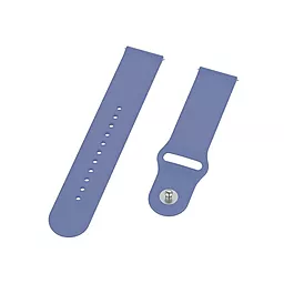 Сменный ремешок для умных часов Samsung Galaxy Watch 42mm/Watch Active/Active 2 40/44mm/Watch 3 41mm/Gear S2 Classic/Gear Sport (706172) Lilac - миниатюра 3