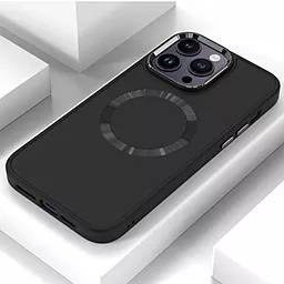 Чехол Epik TPU Bonbon Metal Style with MagSafe для Apple iPhone 13 Pro Max Black - миниатюра 2