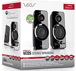 Колонки акустические Speedlink VEOS Stereo Speakers Black - миниатюра 4