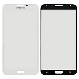 Корпусное стекло дисплея Samsung Galaxy Note 3 Neo N7502 Duos White