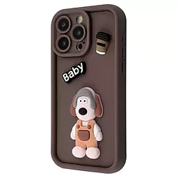 Чехол Pretty Things Case для Apple iPhone 12 Pro Max brown/baby