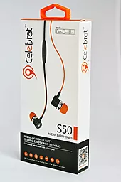 Навушники Celebrat S50 Orange - мініатюра 3