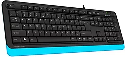Клавиатура A4Tech FK10 Sky Blue - миниатюра 2