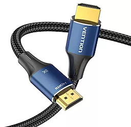 Видеокабель Vention HDMI v2.1 8k 60hz 2m blue (ALGLH) - миниатюра 4