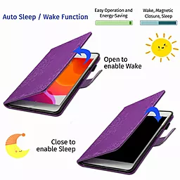Чехол для планшета Epik Art Case для Samsung Galaxy Tab S7+ Сиреневый - миниатюра 4