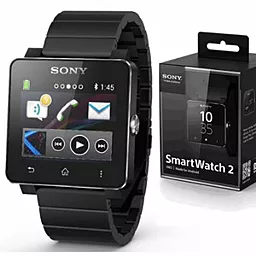 Смарт-часы Sony SmartWatch 2 SW2 Steel Black - миниатюра 2