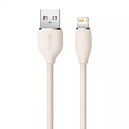 Кабель USB Baseus Jelly Liquid Silica Gel Fast Charging Data 2.4A 1.2M Lightning Cable  Pink (CAGD000004) - миниатюра 2