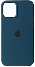 Чехол Silicone Case Full для Apple iPhone 14 Pro Blue Cobalt