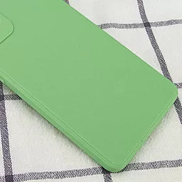 Чехол Silicone Case Candy Full Camera для Xiaomi Redmi 10C Green - миниатюра 2