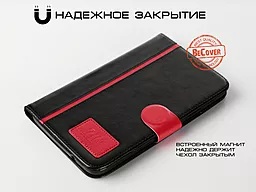 Чохол для планшету BeCover Folio PU case для Samsung T110/T111/T113/T116 Galaxy Tab 3 Lite Black - мініатюра 2
